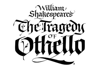 Title, Calligraphy, custom typography